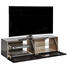 LOWBOARD 140/46/40 cm - Chromfarben/Graphitfarben, Design, Glas/Holzwerkstoff (140/46/40cm) LOWBOARD 140/46/40 cm - Chromfarben/Graphitfarben, Design, Glas/Holzwerkstoff (140/46/40cm)