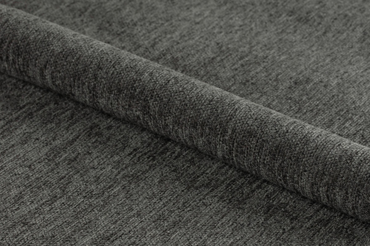 ARMLEHNSTUHL  in Stahl Flachgewebe  - Anthrazit/Schwarz, Design, Textil/Metall (60/85/63cm) - MID.YOU