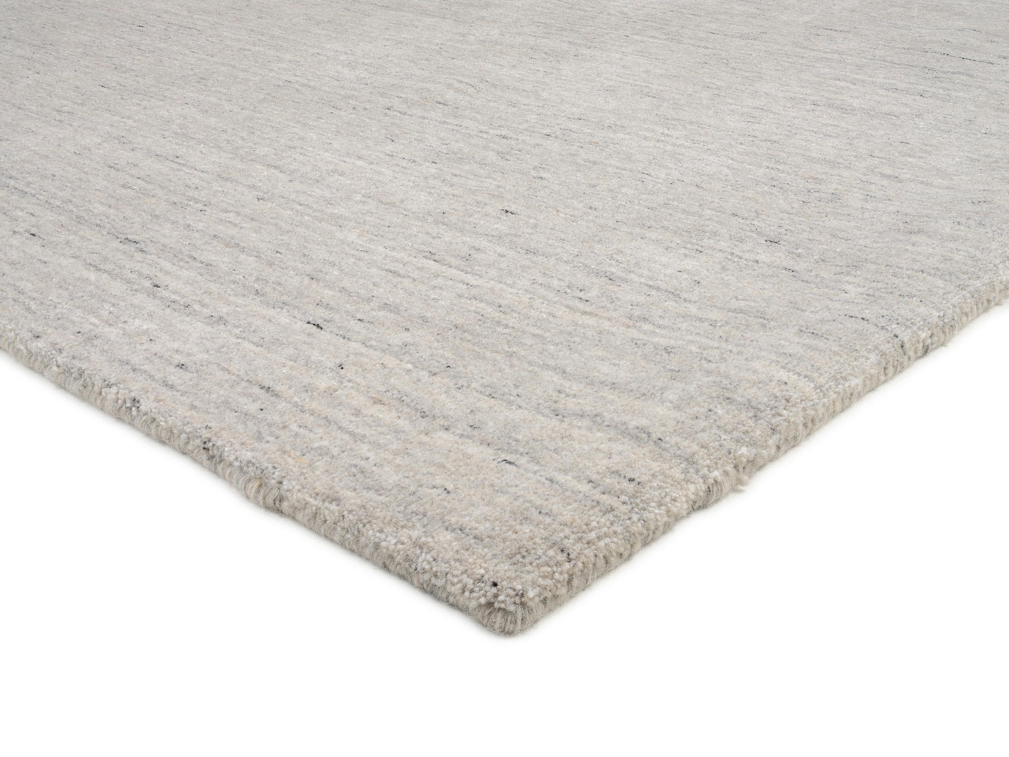WOLLTEPPICH 70/140 cm Hellgrau  - Hellgrau, Basics, Textil (70/140cm) - Linea Natura