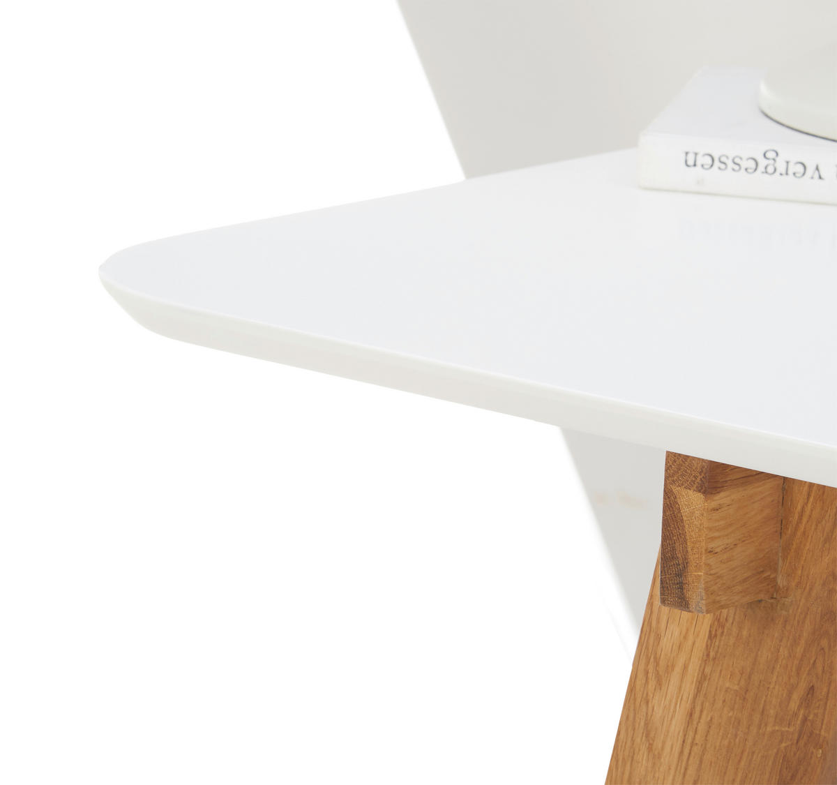 SCHREIBTISCH 140/45-60/76 cm  in Weiß, Eichefarben  - Eichefarben/Weiß, MODERN, Holz/Holzwerkstoff (140/45-60/76cm) - MID.YOU