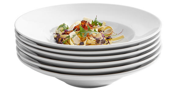 PASTATELLER 27 cm - Weiß, Basics, Keramik (27cm) - Boxxx