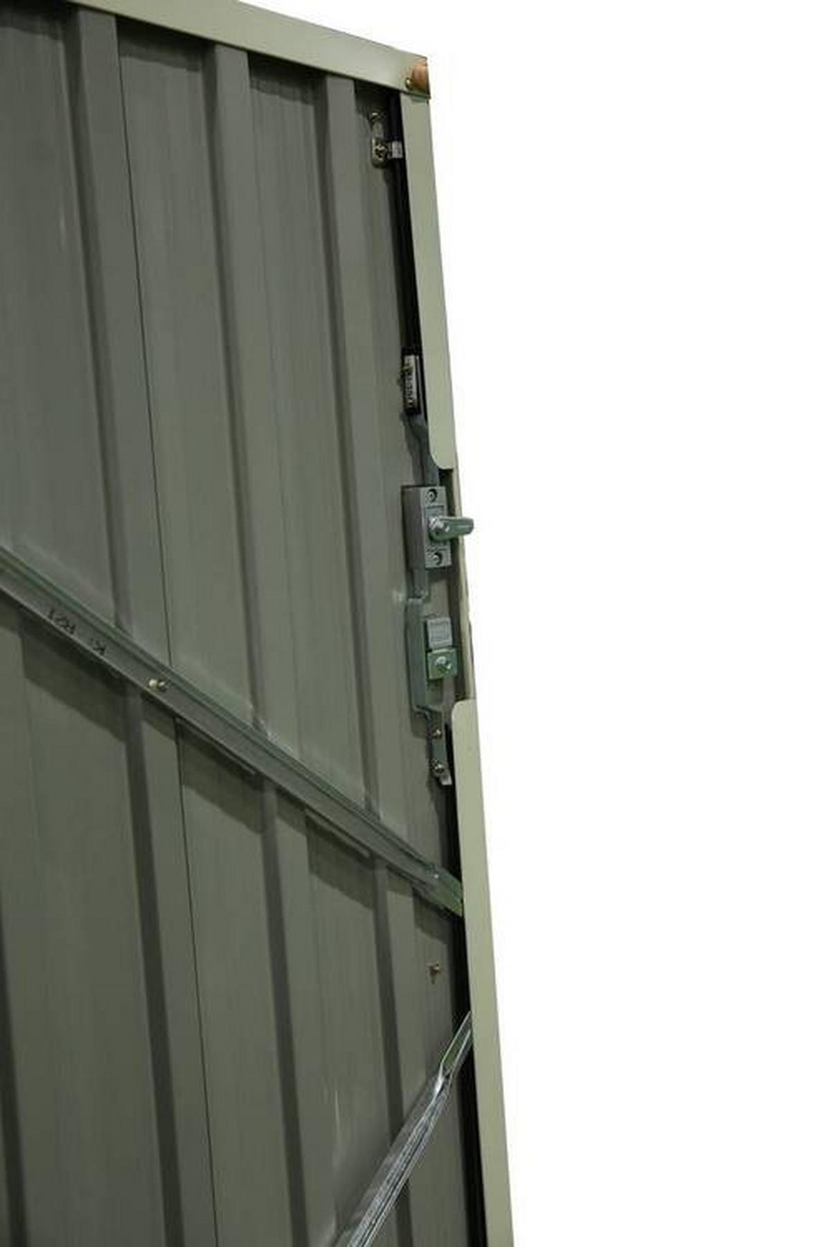 FAHRRADGARAGE 203/158/200 cm  - Anthrazit, Basics, Metall (203/158/200cm) - Ambia Garden