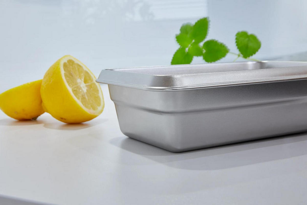 FRISCHHALTEDOSE CLIK & CLOSE STAINLESS STEEL 0,8 L  - Edelstahlfarben/Transparent, Basics, Kunststoff/Metall (20,0/13,8/6,5cm) - Emsa