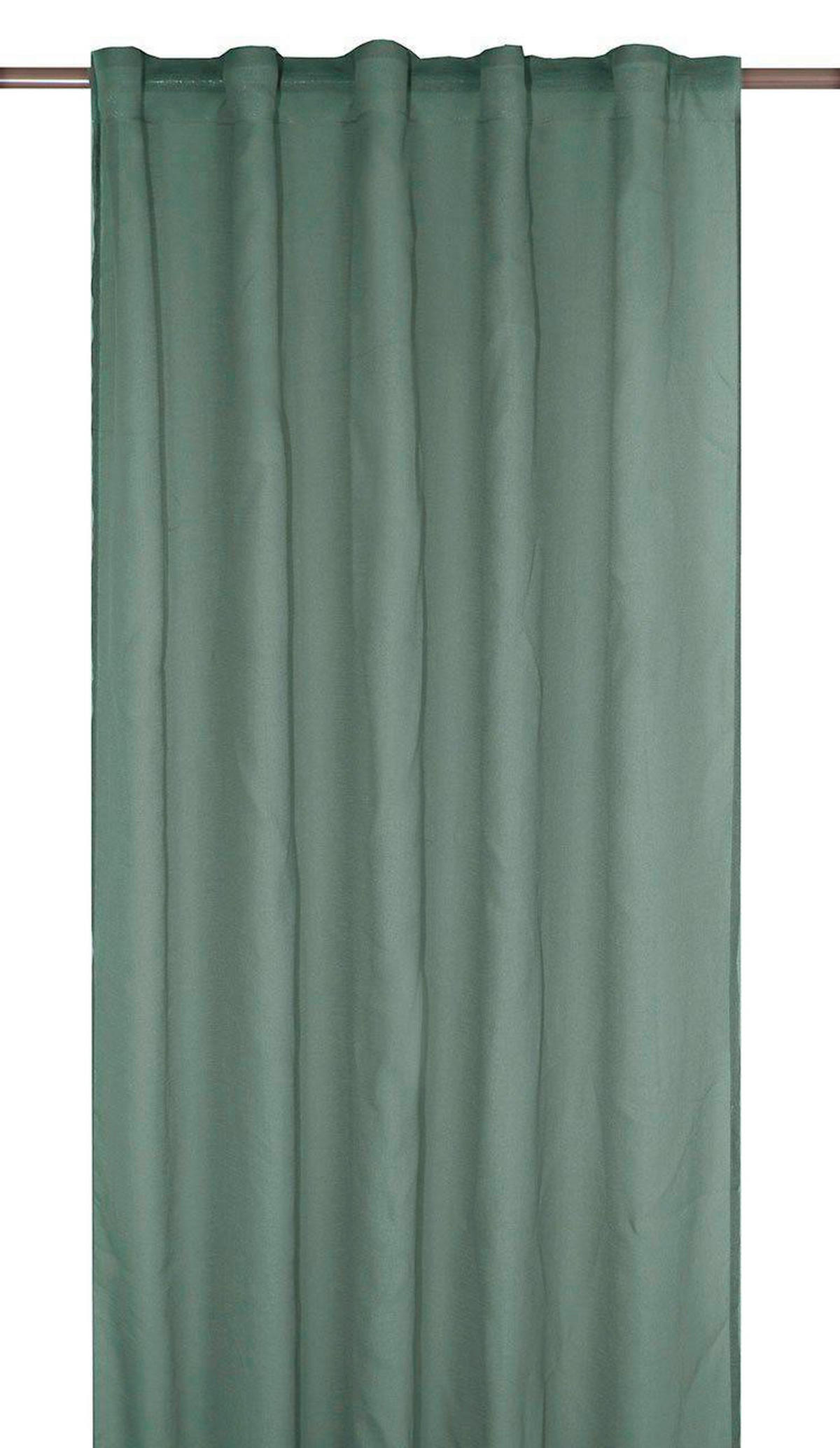 FERTIGVORHANG    140/300 cm 2 Stück  - Türkis, Basics, Textil (140/300cm) - Svanefors