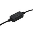 LED-TISCHLEUCHTE Oxira 14/40/14 cm  - Multicolor/Schwarz, Design, Kunststoff/Metall (14/40/14cm) - Dieter Knoll