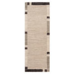 LÄUFER 80/300 cm Palazzo Lobo Braun, Beige  - Beige/Braun, KONVENTIONELL, Textil (80/300cm) - Novel