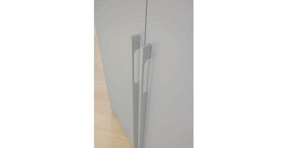 DREHTÜRENSCHRANK in Grau - Grau, Trend, Holzwerkstoff/Metall (301/235/60cm) - Novel