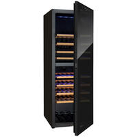 WEINKÜHLSCHRANK 7743.6812  - Schwarz, Basics, Metall (129/50/60cm)