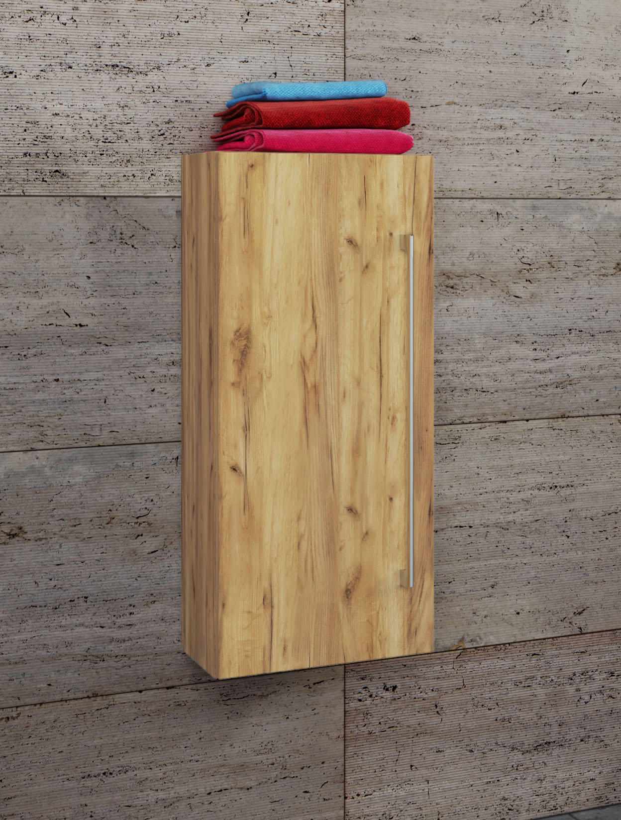 HÄNGESCHRANK 33/75/22 cm  - Eichefarben/Honig, Basics, Holzwerkstoff (33/75/22cm) - MID.YOU