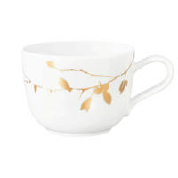 ŠÁLKA NA KÁVU porcelán keramika  - biela/zlatá, Basics, keramika (0,26l) - Seltmann Weiden