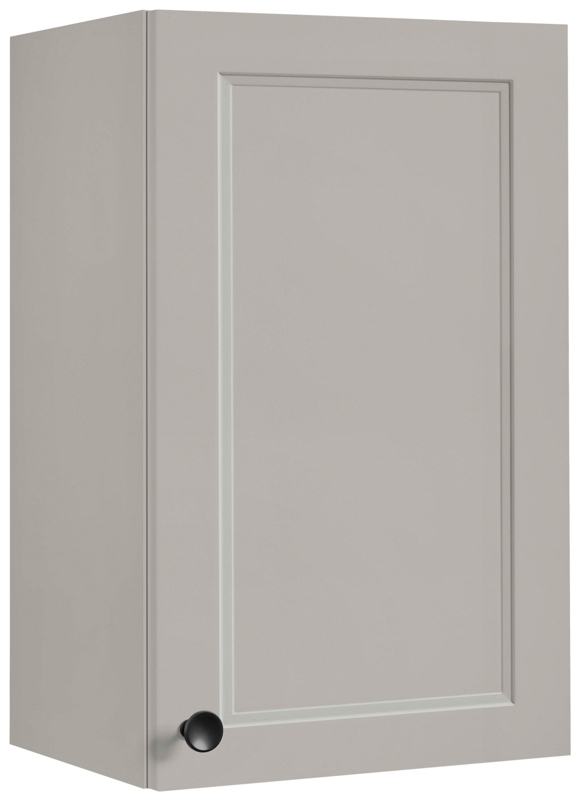 KÜCHENOBERSCHRANK 45/72/35 cm  in Grau  - Schwarz/Grau, MODERN, Holzwerkstoff/Metall (45/72/35cm) - Nobilia