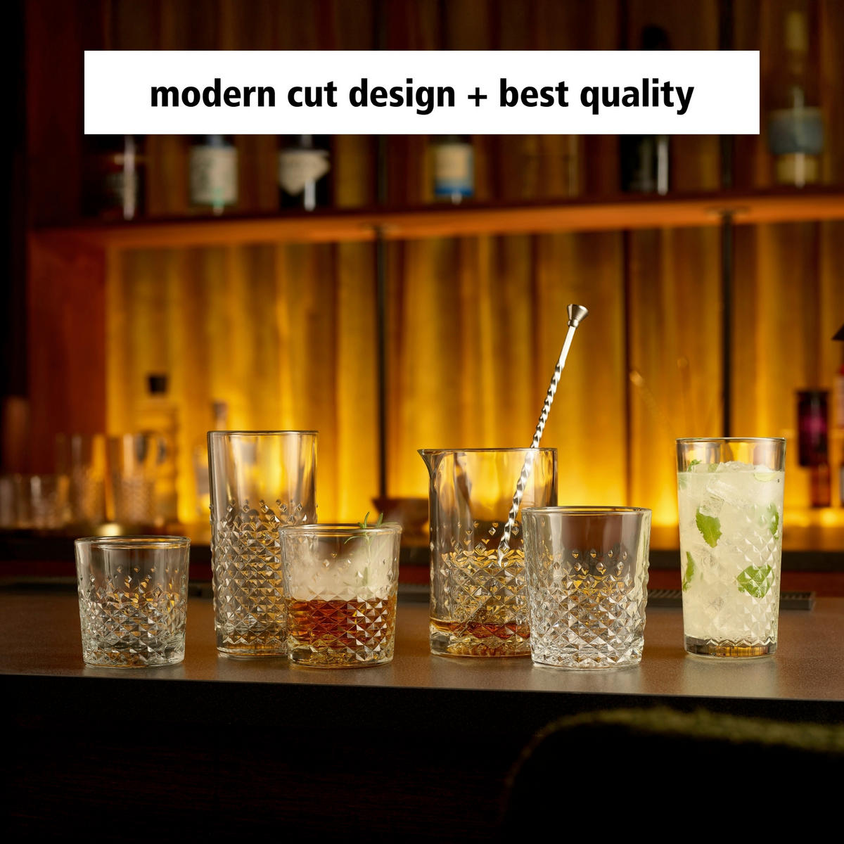 GLÄSERSET OCULAR  12-teilig  - Klar, Basics, Glas (8/15,5cm)