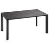 ESSTISCH in Metall, Keramik 160-250/90/75 cm  - Schwarz/Grau, Design, Keramik/Metall (160-250/90/75cm) - Novel