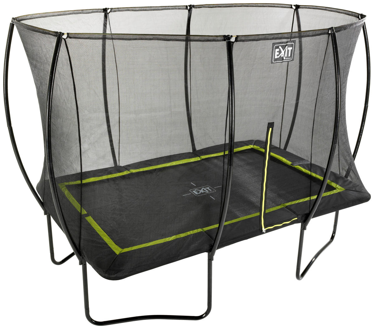 STUDSMATTA SILHOUETTE  - svart, Klassisk, metall (214/262/305cm) - EXIT Toys