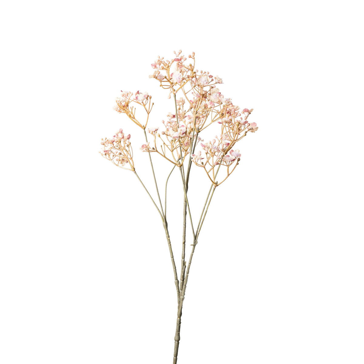 OKRASNA VEJICA SADRENKE           70 cm    - pink/zelena, Basics, umetna masa (70cm)