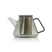 TEEKANNE  - Edelstahlfarben/Grau, Design, Glas/Metall (18.0/15.0cm) - AdHoc