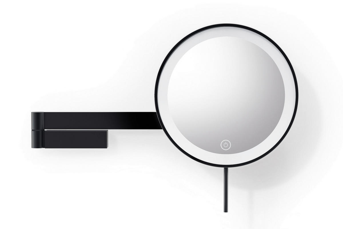 WANDSPIEGEL 38/26,3/7,5 cm    in  - Schwarz, Basics, Glas/Metall (38/26,3/7,5cm) - Zack