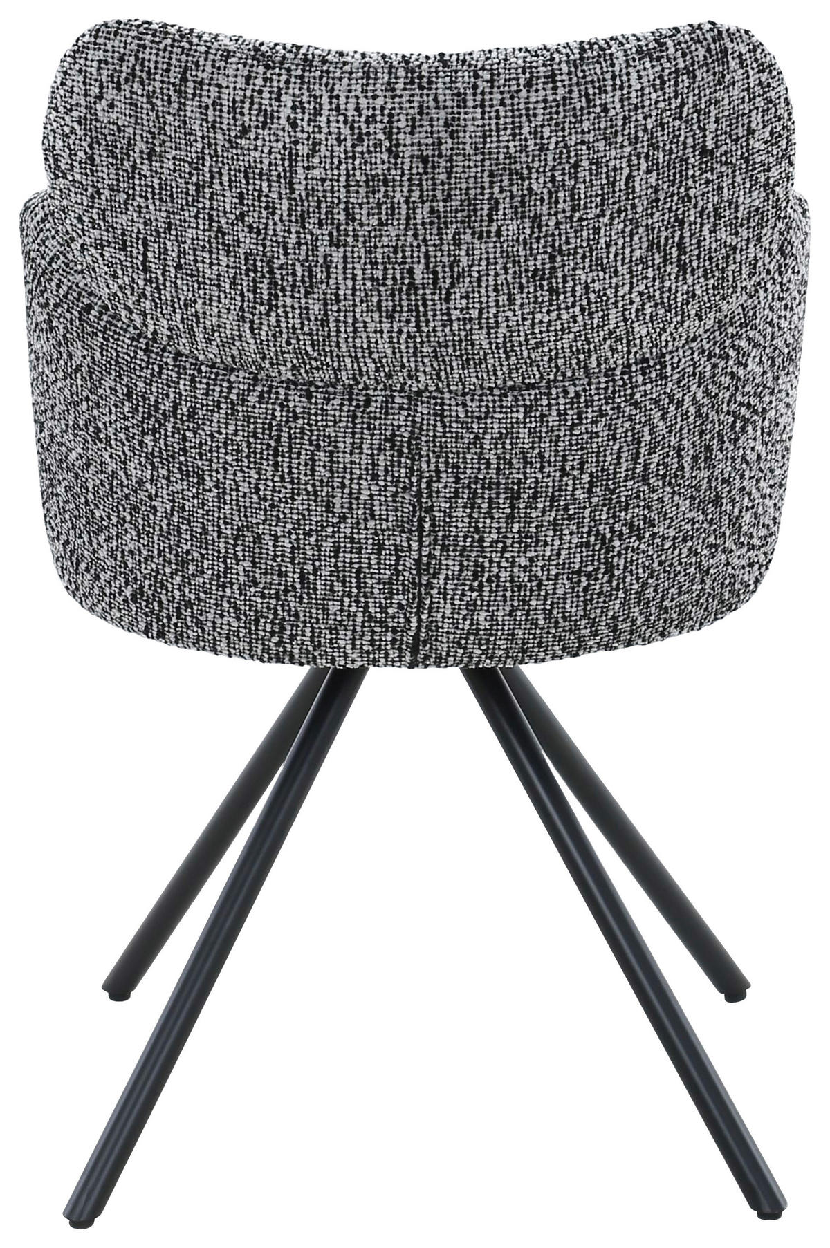 NASLANJAČ, kovina, tekstil črna  - črna, Design, kovina/tekstil (56/84,5/61cm) - Carryhome