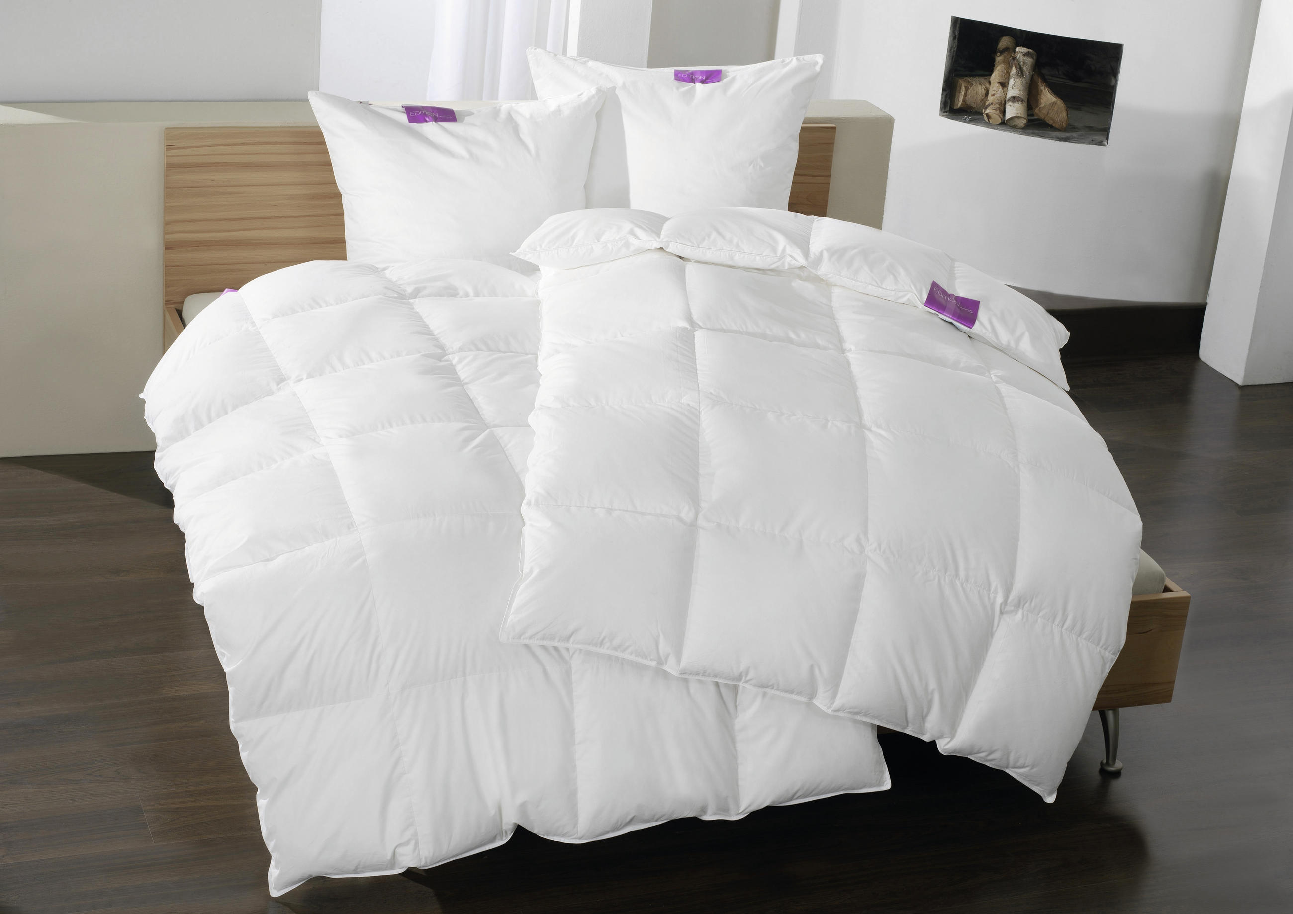 WINTERDECKE  Sport Line  135/200 cm   - Weiß, Basics, Textil (135/200cm) - Centa-Star
