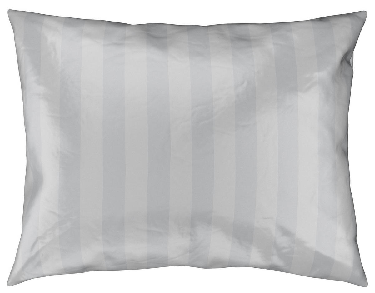 BETTWÄSCHESET Satin 200/210 cm  65 cm/100 cm  - Silberfarben, Textil (200/210cm) - Dieter Knoll
