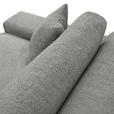 ECKSOFA  Grau Bouclé  - Greige/Schwarz, MODERN, Kunststoff/Textil (255/255cm) - Landscape