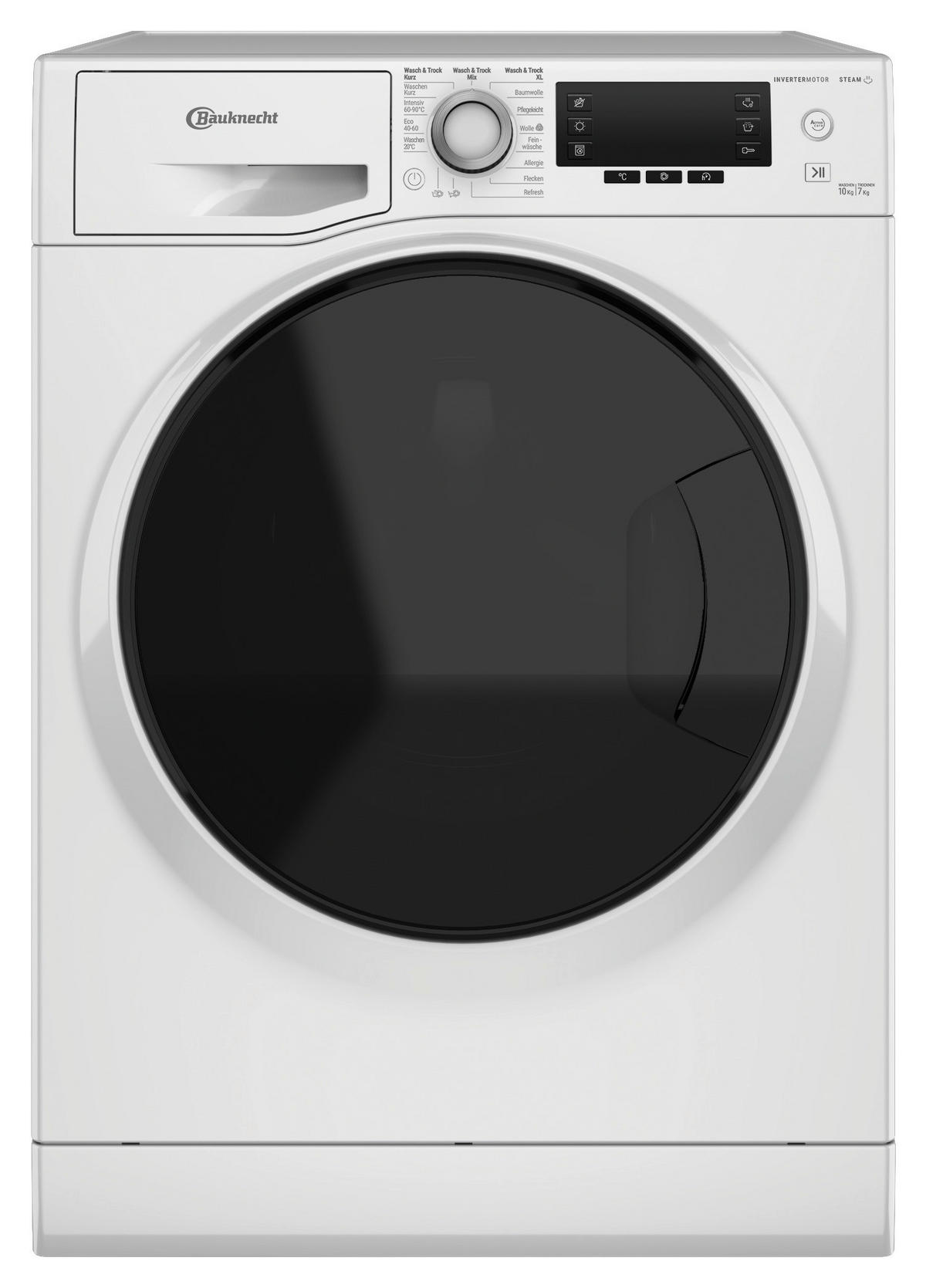 WASCHTROCKNER WATK Sense 107S 52 N  - Weiß, Trend (59,5/85/60,5cm) - Bauknecht