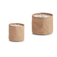 KORBSET 3-teilig  - Naturfarben, Basics, Textil (36/28/4cm) - Zeller Present