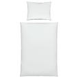 BETTWÄSCHE TANJA Satin 150/210 cm  - Weiß, Basics, Textil (150/210cm) - Novel