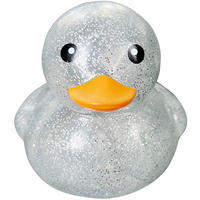 HRAČKA DO VANY - barvy stříbra/průhledné, Basics, plast (11/10/9cm) - My Baby Lou
