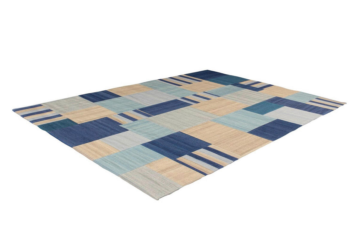 TEKAČ      80/150 cm    taftano  modra, večbarvno  - modra/večbarvno, Basics, tekstil (80/150cm) - Kayoom