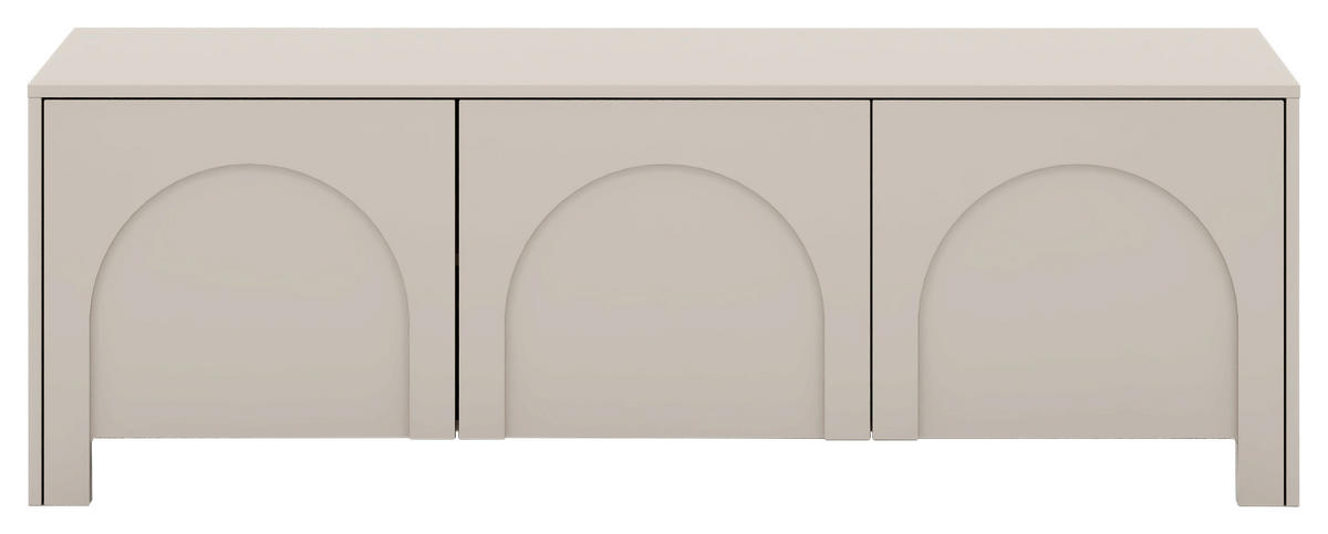 LOWBOARD Arco  in 153,5/51/35 cm  - Kaschmir, Design, Holzwerkstoff (153,5/51/35cm) - Boxxx
