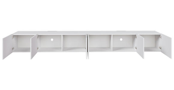 LOWBOARD  300/36,7/42 cm  Beimöbel erhältlich, umfangreiches Zubehör erhältlich, hängend, in verschiedenen Größen erhältlich  - Weiß, Design, Holzwerkstoff (300/36,7/42cm) - Hom`in