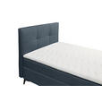 BOXBETT 120/200 cm  in Blaugrau  - Blaugrau, Basics, Holzwerkstoff/Textil (120/200cm) - Xora
