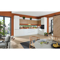 EINBAUKÜCHE   - Weiß, Design, Holzwerkstoff/Kunststoff - Nolte Küchen