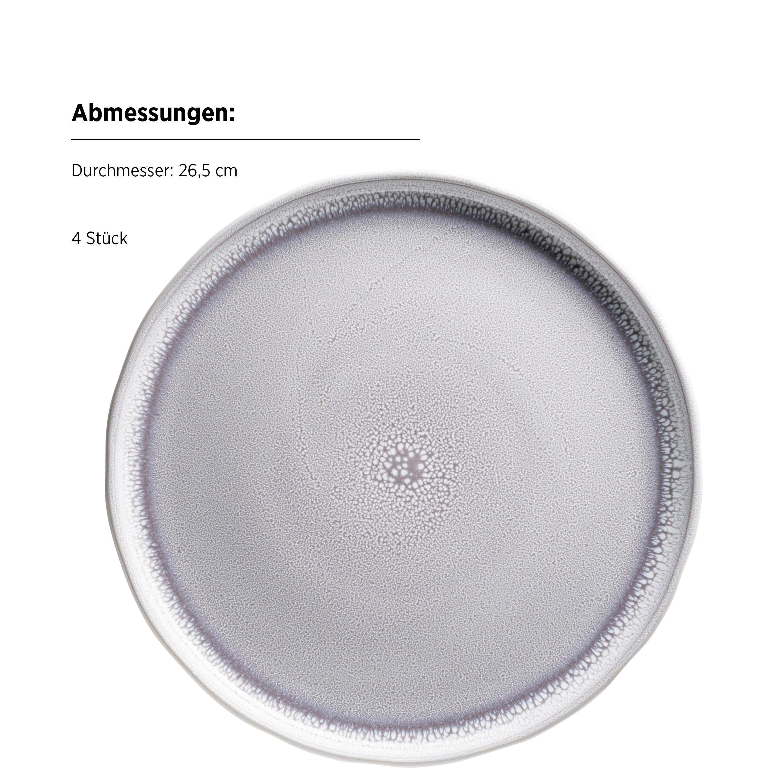 KOMBISERVICE Flieder ELEA 16-teilig 4 Personen  - Flieder, Basics, Keramik - Mäser