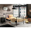 KINDER-/JUNIORBETT - Schwarz, MODERN, Holz/Metall (90/200cm) - MID.YOU