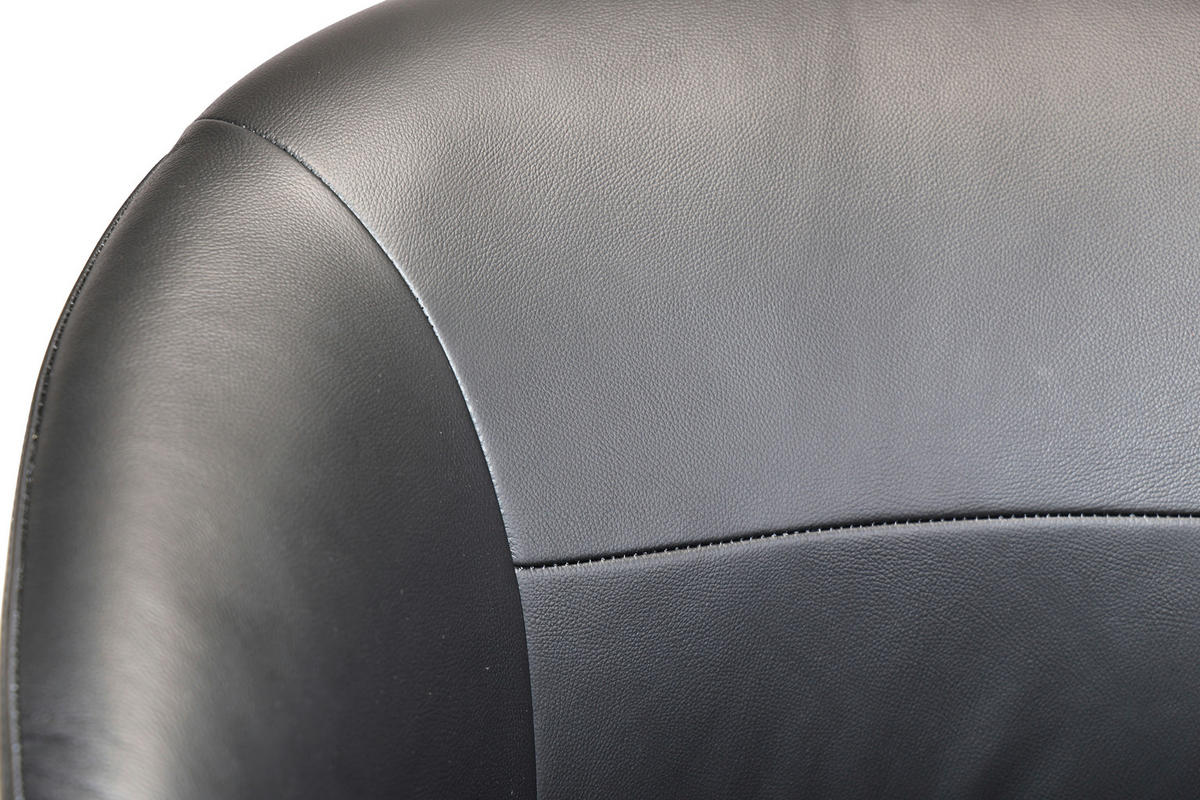 DREHSTUHL  in Schwarz  - Schwarz, Design, Leder/Kunststoff (62/79,5-87,5/61.5cm) - Novel