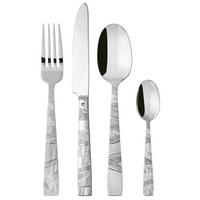 PRIBOR ZA JELO 24/1  Jungle  - boja nerđajućeg čelika, Osnovno, metal (30/5/27cm) - Sambonet