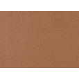 2,5-SITZER in Leder Cognac  - Cognac/Schwarz, Design, Leder/Metall (200/102/92cm) - Johann Jakob