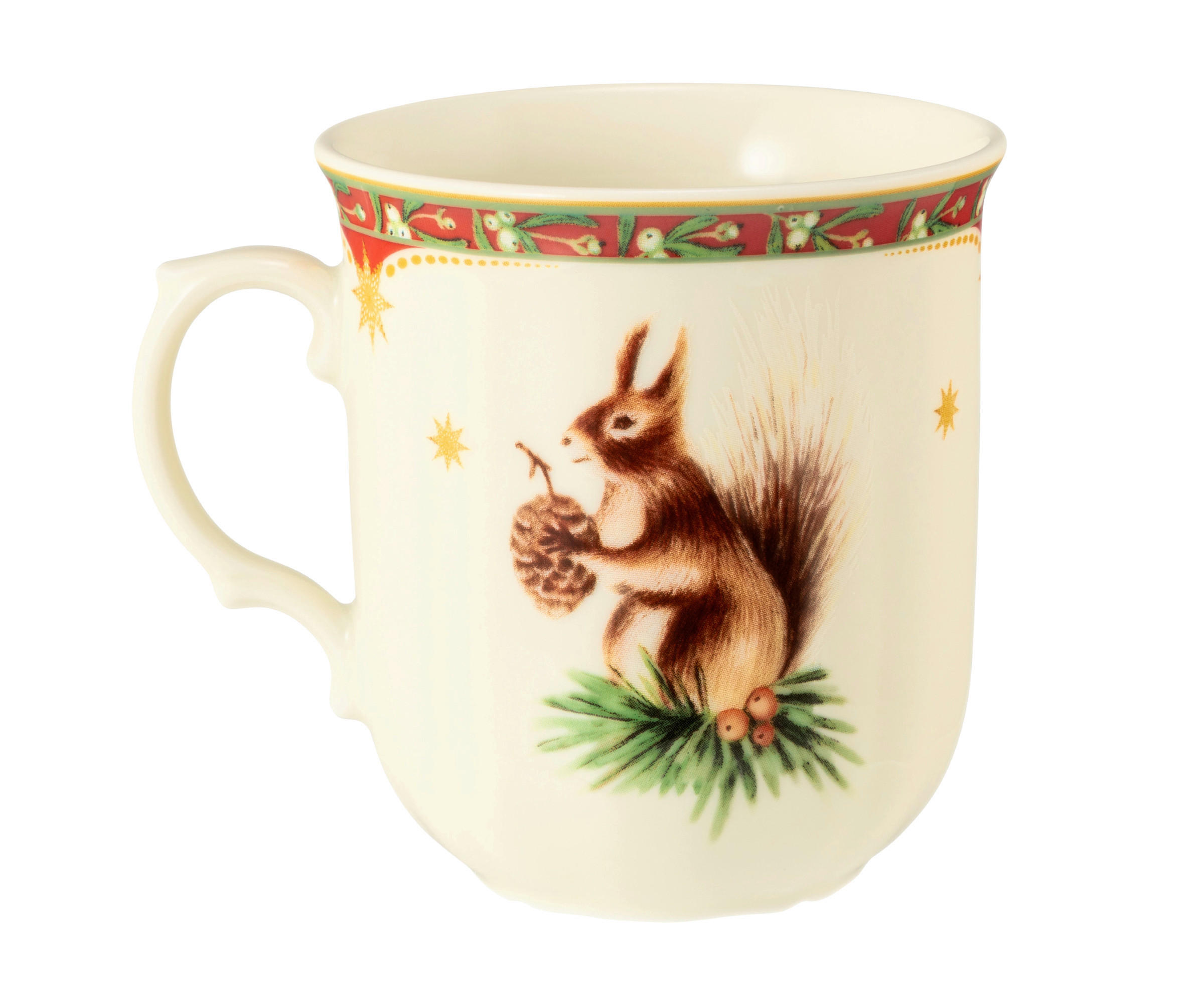 VELIKA ŠALICA ZA KAVU - višebojno, Basics, keramika (10,3/7,9/8,9cm) - Seltmann Weiden