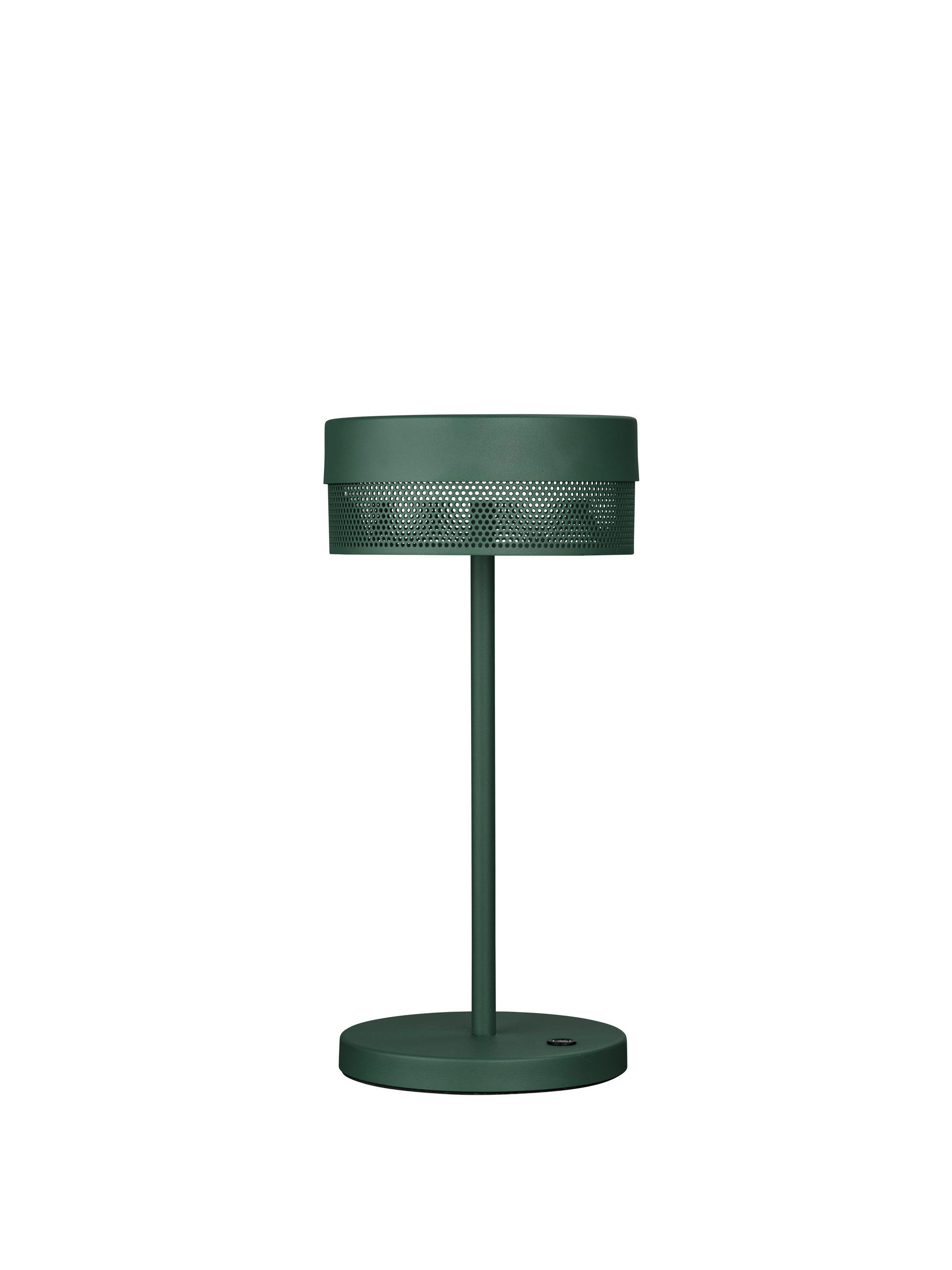 AKKU-TISCHLEUCHTE 14,5/30 cm  - Grün, Trend, Metall (14,5/30cm) - Hell
