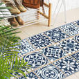 LÄUFER 80/250 cm Blau  - Blau, Design, Kunststoff/Textil (80/250cm) - Novel