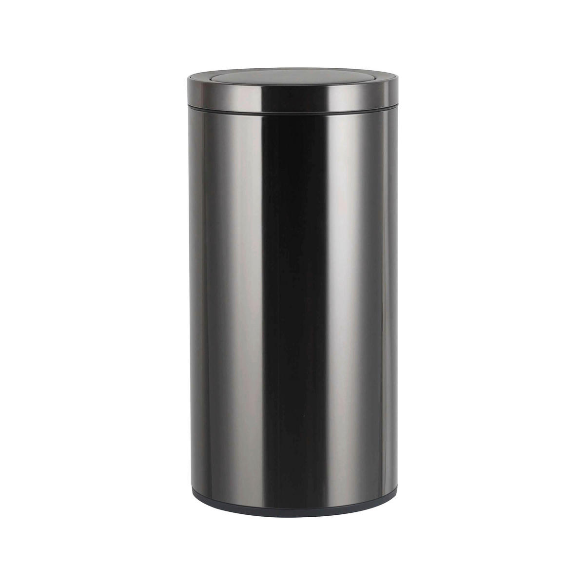 ABFALLEIMER 40 L  - Schwarz, Basics, Kunststoff/Metall (31/63cm) - Novel