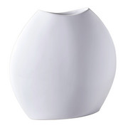 VASE - Weiß, Basics, Keramik (23cm) - ASA