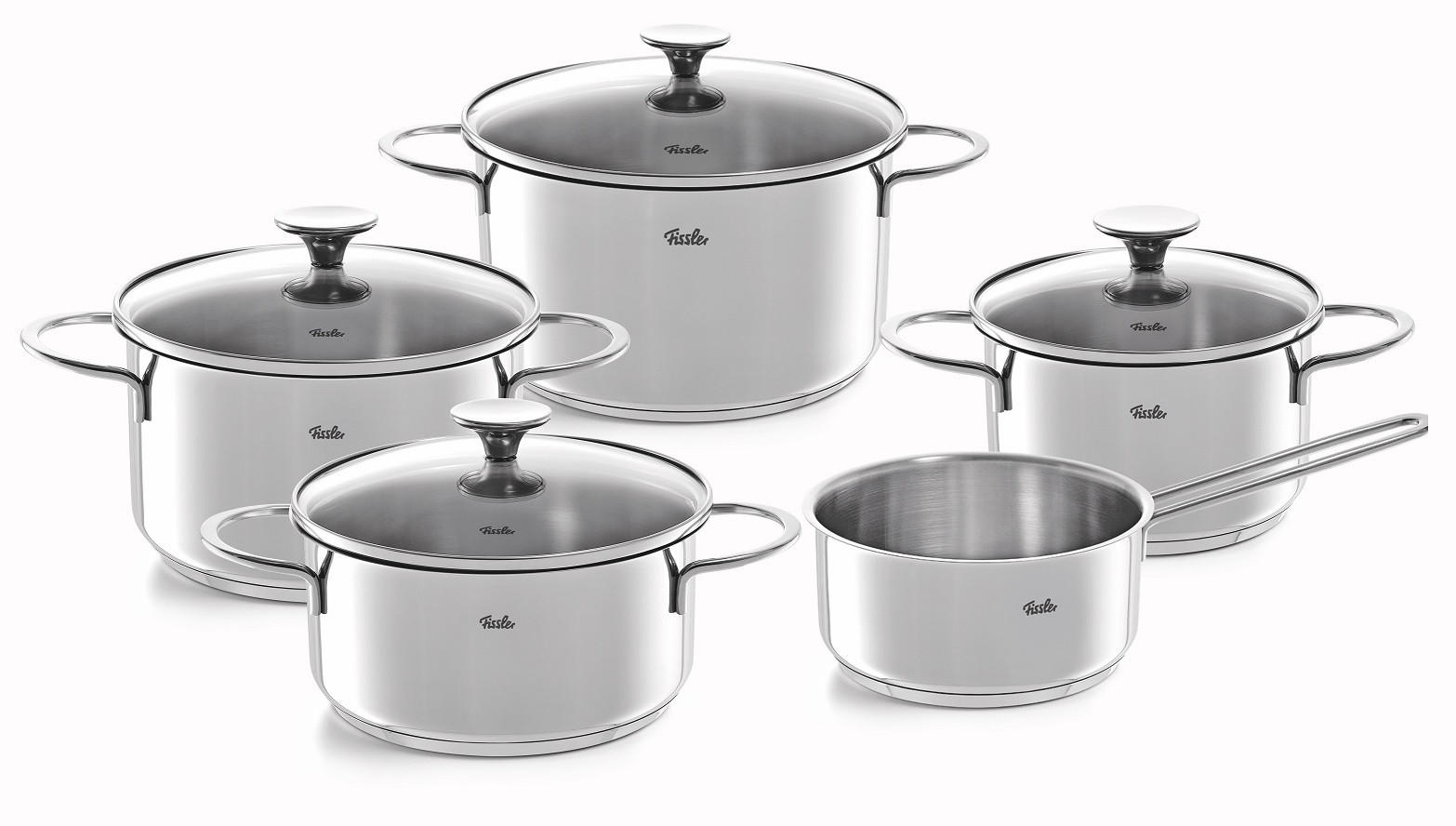 SADA HRNCOV, 5-dielne - Basics, kov - Fissler