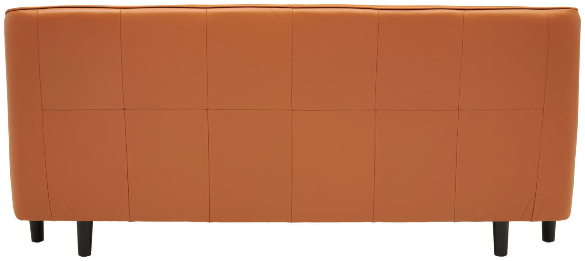 TAPECIRANI KREVET   180/200 cm   smeđa  - crna/smeđa, Moderno, koža/drvo (180/200cm) - Livetastic