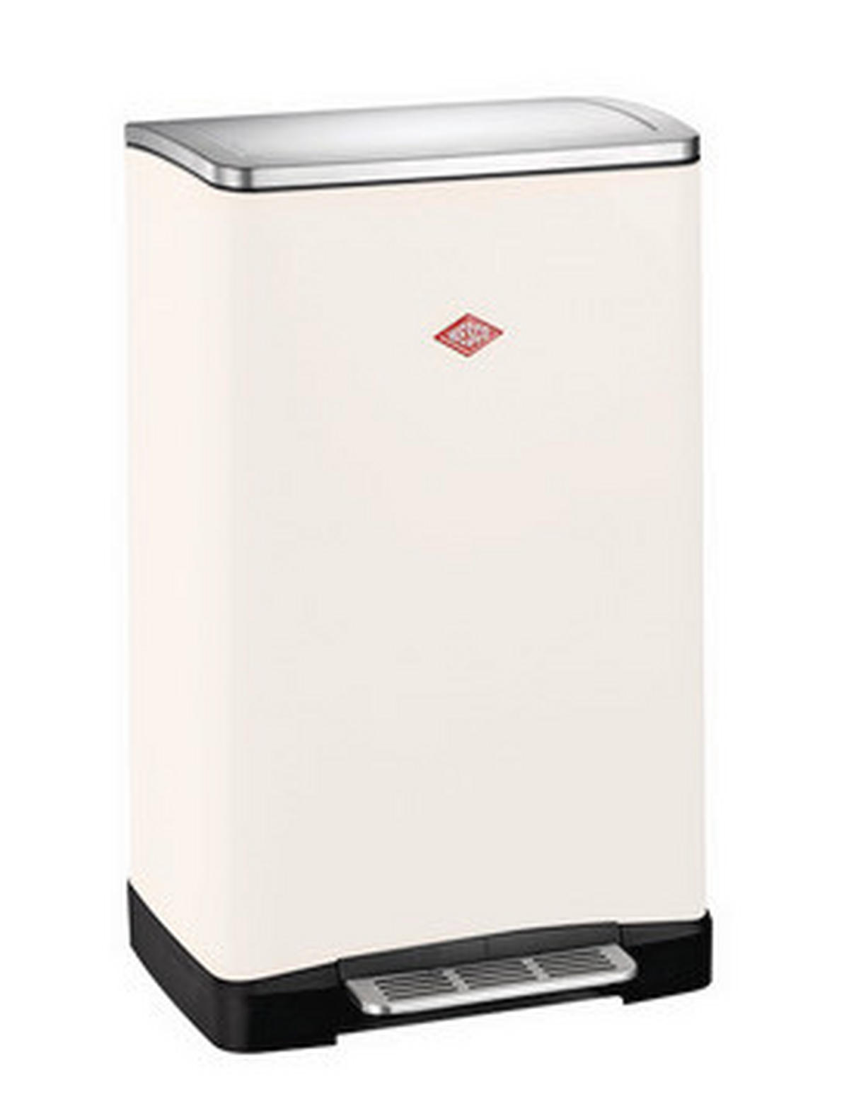 ABFALLSAMMLER BIG DOUBLE BOY 2X18 L  - Sandfarben/Schwarz, KONVENTIONELL, Kunststoff/Metall (40,5/65/34,5cm) - Wesco