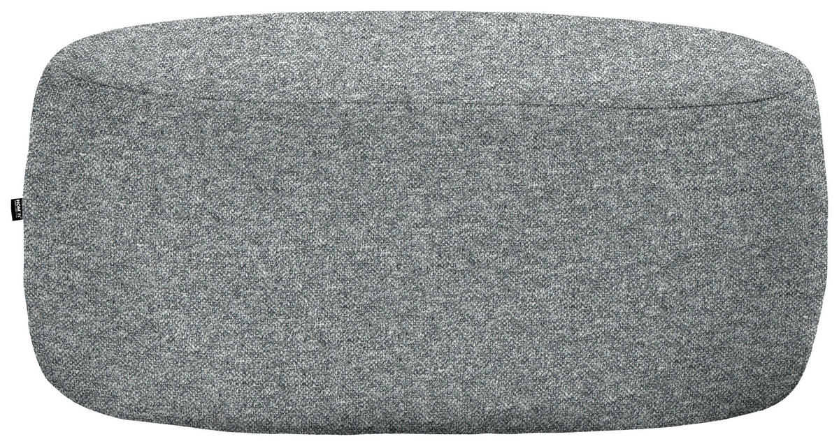 HOCKER in Textil Olivgrün  - Schwarz/Olivgrün, MODERN, Kunststoff/Textil (88/43/66cm) - Hom`in