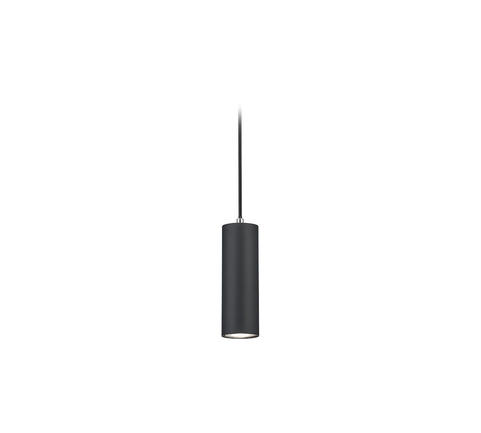 Trio Leuchten Schienensystem-Hängeleuchte Duoline Track-System Schwarz 177.5 cm