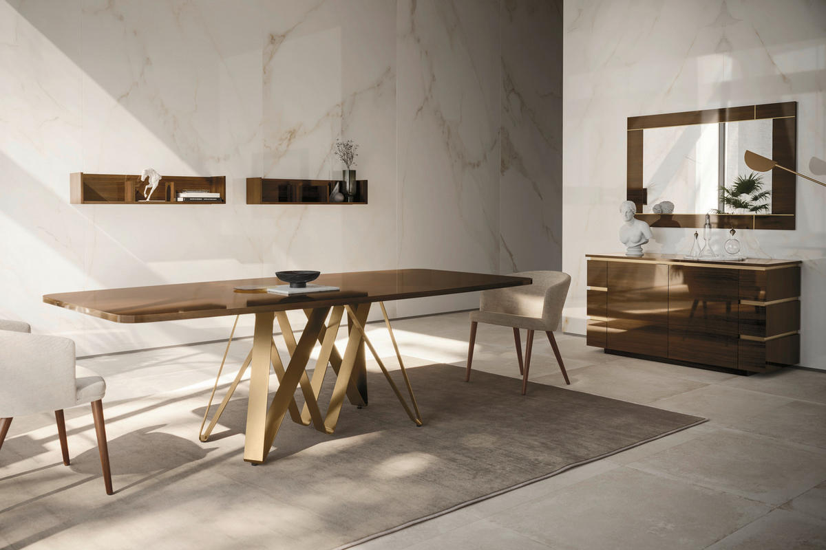 FALIPOLC 120/24/24 cm  - tölgyfa színű, Modern (120/24/24cm) - Novel